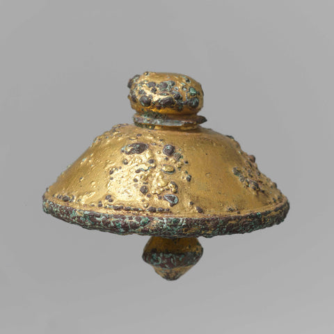 Bronze bell, anonymous, 600 - 930 Canvas Print