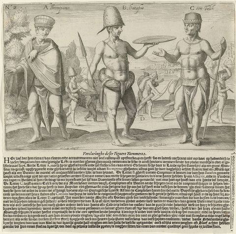 Edelman, merchant and interpreter from Guinea, Johann Theodor de Bry, 1602 Canvas Print