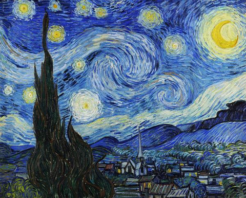 Vincent Van Gogh Starry Night Canvas Print