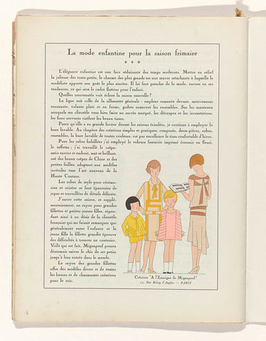 Art - Goût - Beauté, Feuillets de l' élégance féminine, Novembre 1928, No. 99, 9e Année, p. 26, anonymous, 1928 Canvas Print