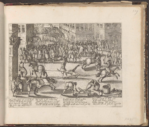 Execution of Ravaillac, 1610, Frans Hogenberg (workshop or), 1610 - 1612 Canvas Print