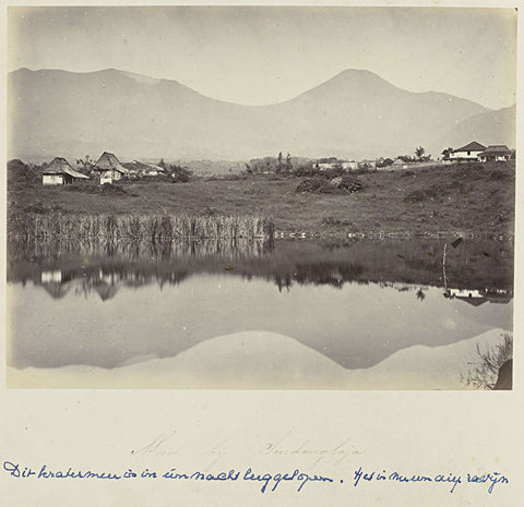 Lake Sindanglaja, Woodbury & Page, 1863 - 1869 Canvas Print