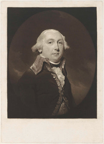 Portrait of Admiral Jan Willem de Winter, Charles Howard Hodges, 1796 Canvas Print