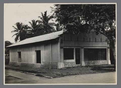 Building, anonymous, 1930 - 1931 Canvas Print