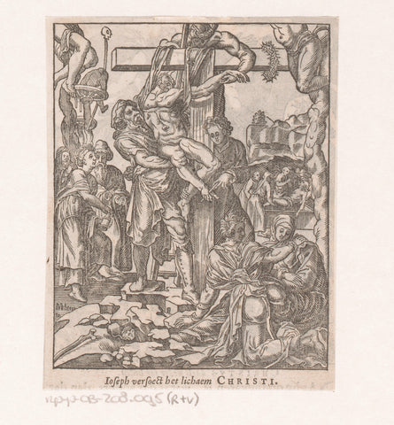 Descent from the Cross, Christopher of Shechem (II), 1648 Canvas Print