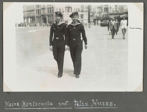 Two sailors, anonymous, 1942 Canvas Print