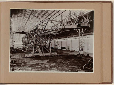 Sludge suction installation t.b.v. de Kroja-werken, anonymous, 1940 Canvas Print