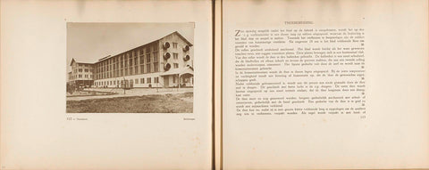 Pages 112 and 113 of photo book of the Algemeene Vereeniging of Rubber Planters on the East Coast of Sumatra (AVROS), JW Meyster, c. 1924 - c. 1925 Canvas Print