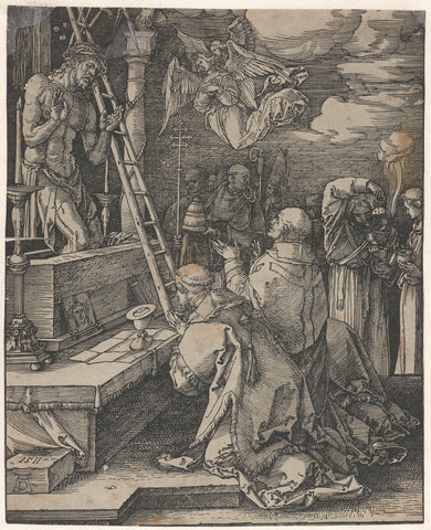 Gregoriusmis, Albrecht Dürer, 1511 Canvas Print