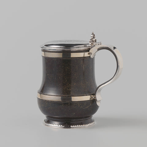 Beer mug, anonymous, c. 1640 - c. 1660 Canvas Print