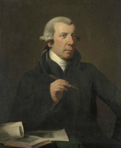 Reinier Vinkeles (1741-1816), Draftsman and Engraver, Charles Howard Hodges, 1800 - 1816 Canvas Print