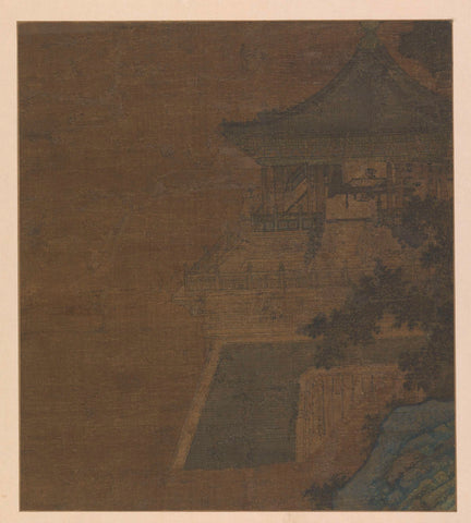 Pavilion with study room, anonymous, 1368 - 1644 Canvas Print