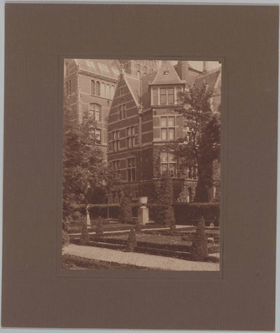 Façade of the Villa with part of the garden, c. 1920 Canvas Print