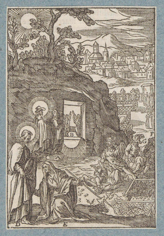 Christ appears to Mary Magdalene, Christopher of Shechem (II), 1629 Canvas Print