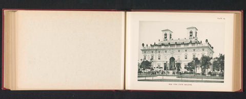 New York State Pavilion at the World's Columbian Exposition in Chicago in 1893, Charles Dudley Arnold, 1893 Canvas Print