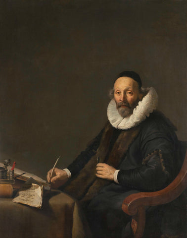 Johannes Wtenbogaert, Jacob Adriaensz. Backer, 1638 Canvas Print