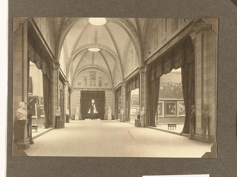 Hall of Fame as seen from the south around 1905, 1900 - 1910 Canvas Print