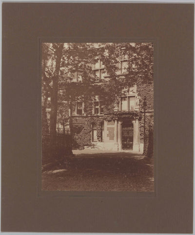 Entrance to the Villa and access avenue, c. 1920 Canvas Print