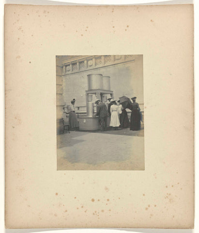 Mark Twain op de wereldtentoonstelling in St. Louis (Louisiana Purchase Exposition), 1904, unknown, 1904 Canvas Print