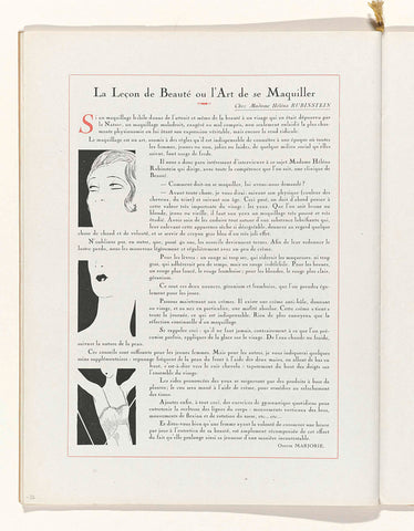 Art - Goût - Beauté, Feuillets de l' élégance féminine, Novembre 1931, No. 135, 12e Année, p. 32, Charles Goy, 1931 Canvas Print