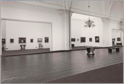 Cabinets in Hall of Fame seen from the west, 1983 Canvas Print