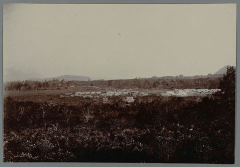 Bivouac Lampahan, anonymous, 1903 - 1913 Canvas Print