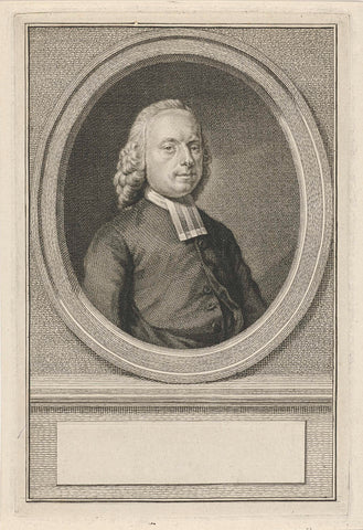 Portrait of Dirk Seimens van Binnevest, Jacob Houbraken, 1774 - 1776 Canvas Print