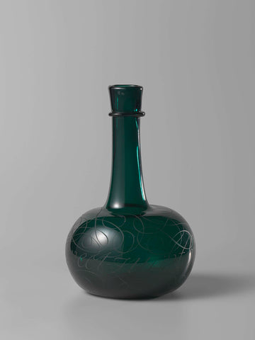 Bottle, anonymous, c. 1680 - c. 1690 Canvas Print