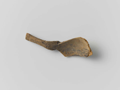 Spoon of wood, fragment, anonymous, c. 1590 - c. 1596 Canvas Print