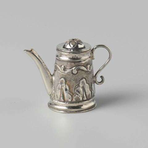 Teapot, anonymous, c. 1814 - c. 1898 Canvas Print