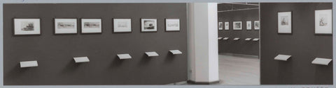 Room with front left landscape sets on a panel, c. 1991 - c. 1992 Canvas Print