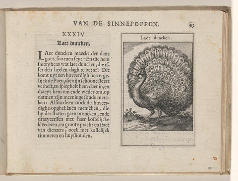 XXXIV Laet duncken, Roemer Visscher, 1614 Canvas Print