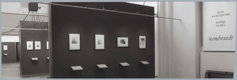 Room with etchings on three panels, c. 1991 - c. 1992 Canvas Print