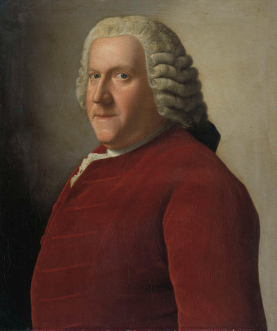 Portrait of Willem Bentinck van Rhoon (1704-1774), Jean-Etienne Liotard (copy after), 1755 - 1756 Canvas Print