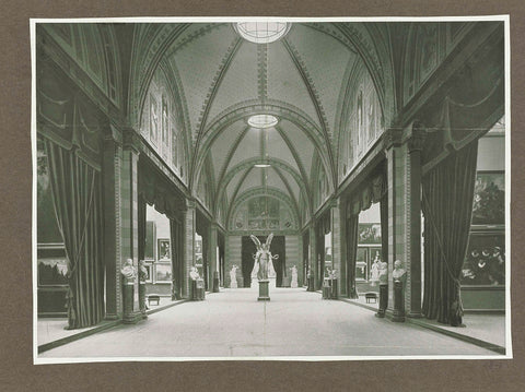 Hall of Fame seen after the Rembrandt Room in 1907, 1907 Canvas Print