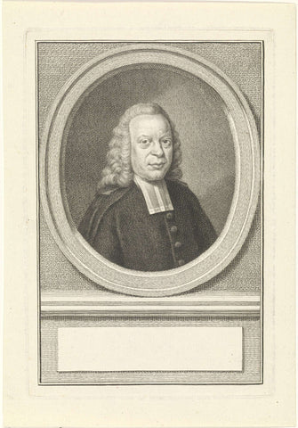 Portrait of Rutger Schutte, Jacob Houbraken, 1774 - 1776 Canvas Print