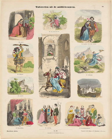 Scenes from the Middle Ages, Anton Muttenthaler, 1843 - c. 1920 Canvas Print