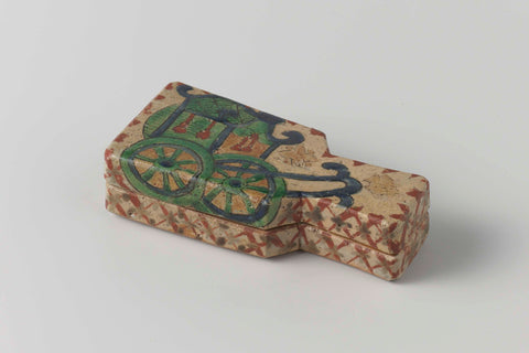 Incense Box and Wrapping Cloth, anonymous, c. 1700 - c. 1799 Canvas Print