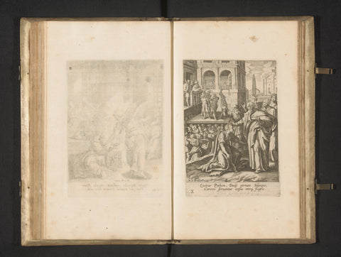 Paulus and Silas in Philippi, anonymous, 1654 Canvas Print