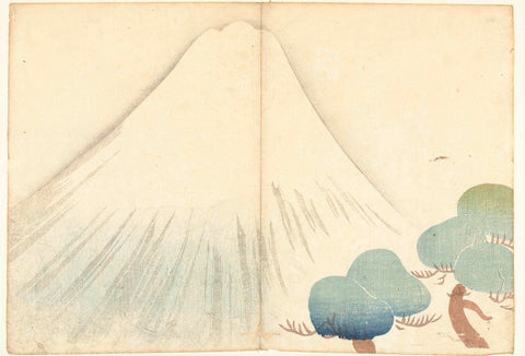 Fuji, Nakamura Hochû, 1826 Canvas Print