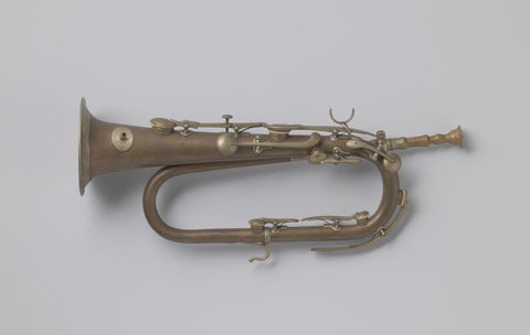 Keyed bugle, anonymous, c. 1850 Canvas Print