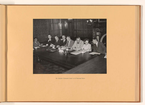 The Cultural Commission met in the Statenzaal, Government Information Service, 1949 Canvas Print