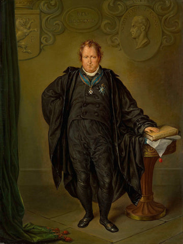 Johan Melchior Kemper (1776-1824), Jurist and Statesman, David Pièrre Giottino Humbert de Superville, 1815 Canvas Print