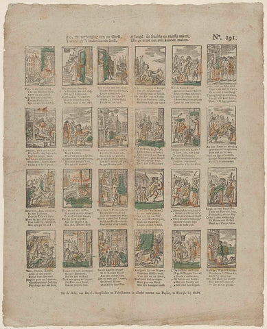 Behold, to the rejoicing of your spirit, / Terwyl gy 't reads below, / ô youth the most beautiful and strangest things; / Which you will be able to make useful to you, Hendrik Numan, 1833 - 1900 Canvas Print