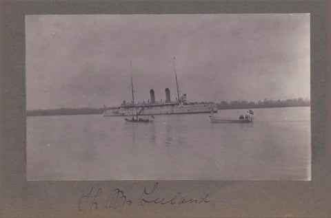 Armoured carrier Hr. Ms. Zeeland, anonymous, 1912 Canvas Print