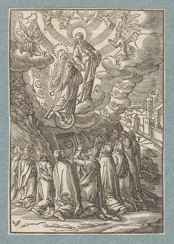 Assumption of Mary, Christopher of Shechem (II), 1629 Canvas Print