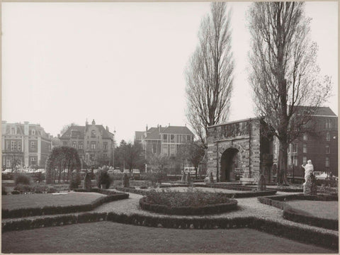 Bergpoort on the west side of the garden, 1978 Canvas Print