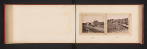 Gezicht op Bethlehem, Félix Bonfils, c. 1873 - in or before 1878 Canvas Print