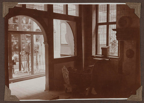 Hindeloper room in the eastern courtyard in 1927, 1927 Canvas Print