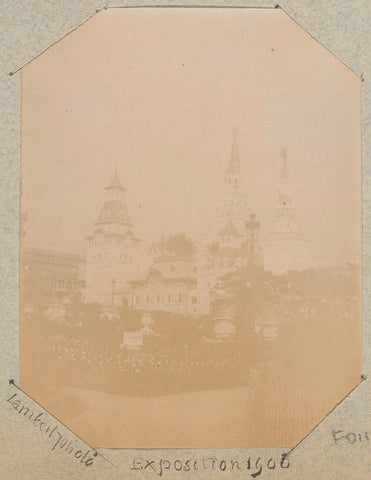 View of the pavilion of Russia during the World's Fair of 1900 in Paris, Lambert, 1900 Canvas Print